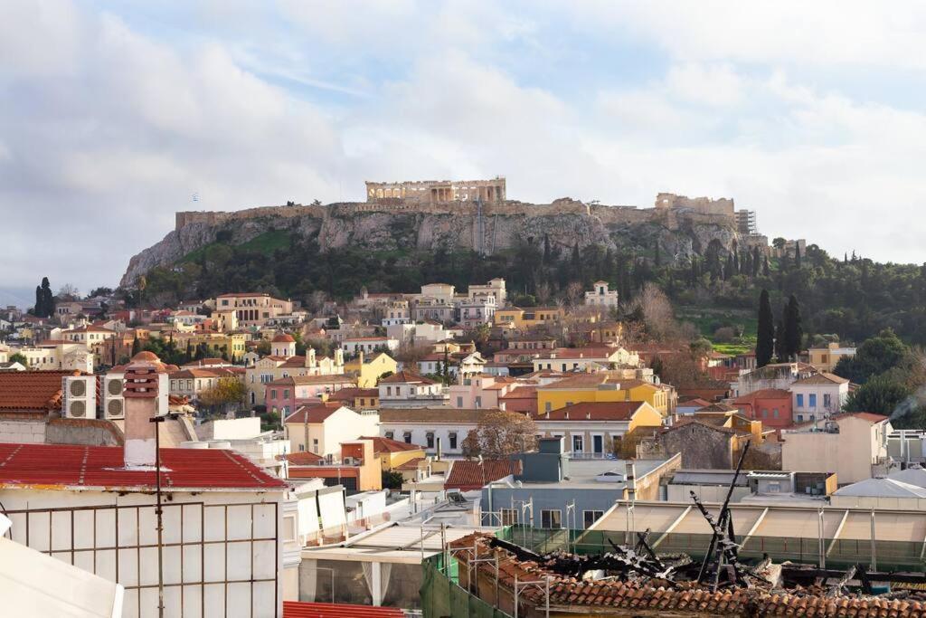The Parthenon View In The Historical Center! Lejlighed Athen Eksteriør billede